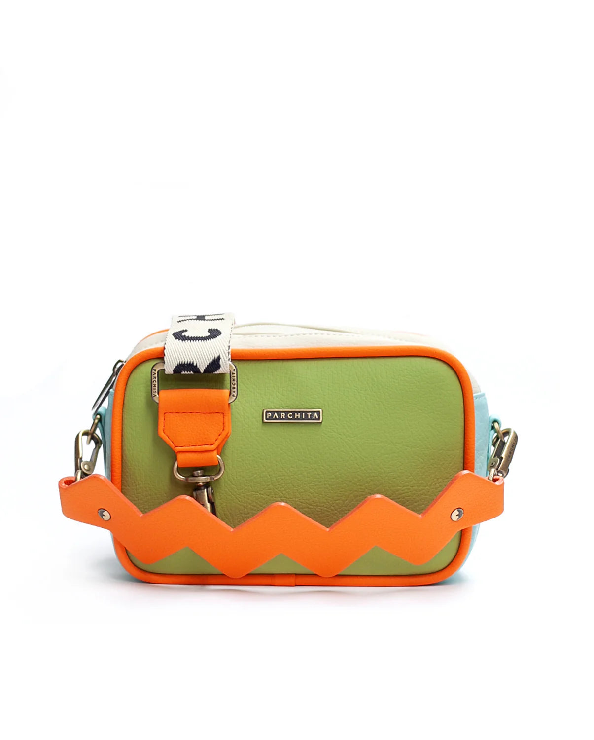 Bandolera Parchita Dalia Verde Manzana Menta