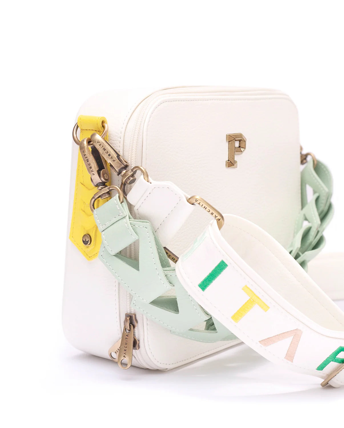 Parchita Flora Bag (White)