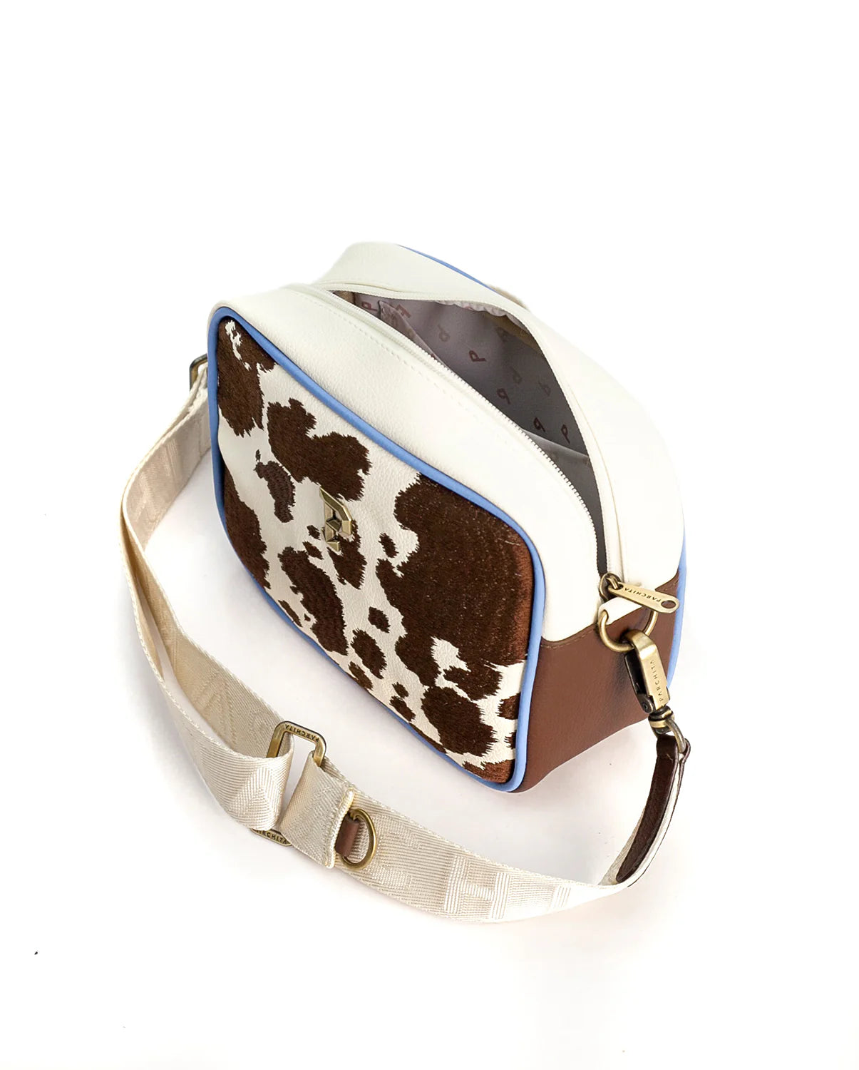 Parchita Bandolera MUUBA Ivory x Marrón