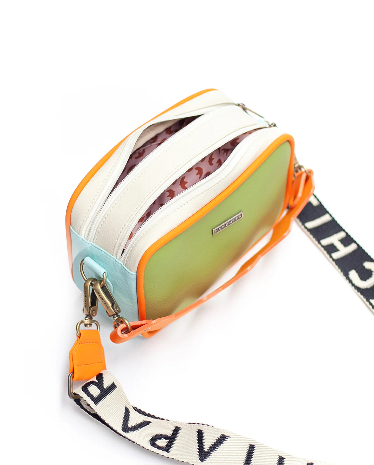 Bandolera Parchita Dalia Verde Manzana Menta