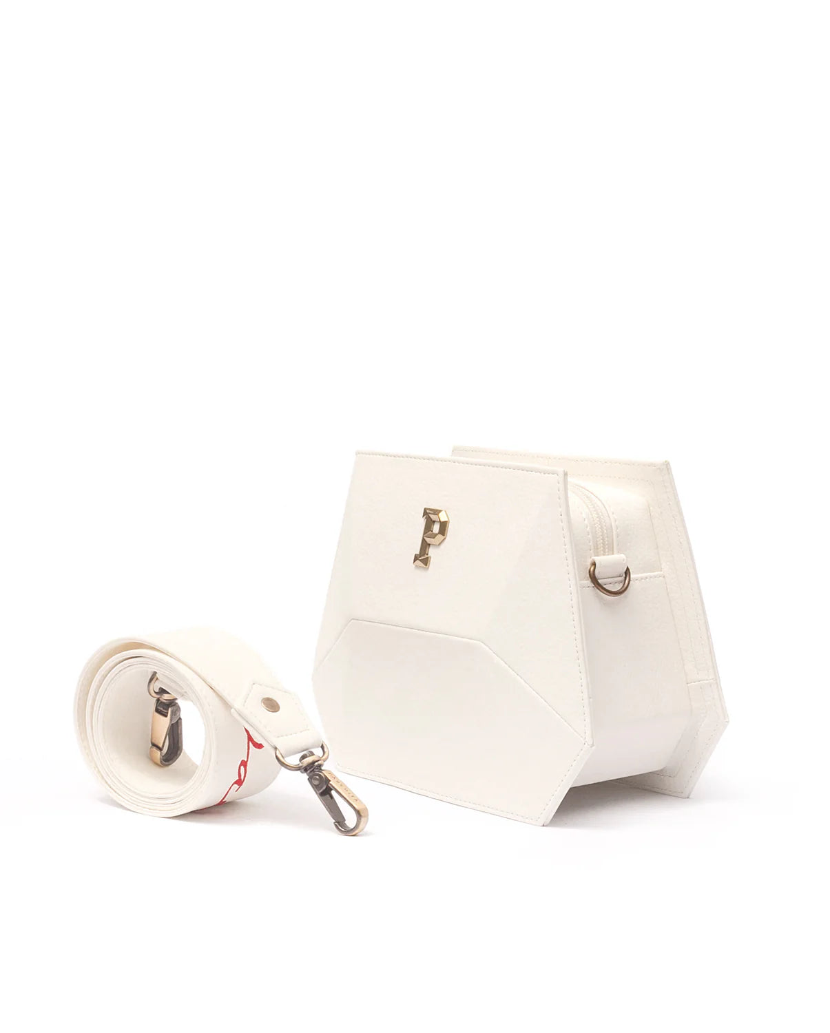 Cartera Parchita Simona Blanco