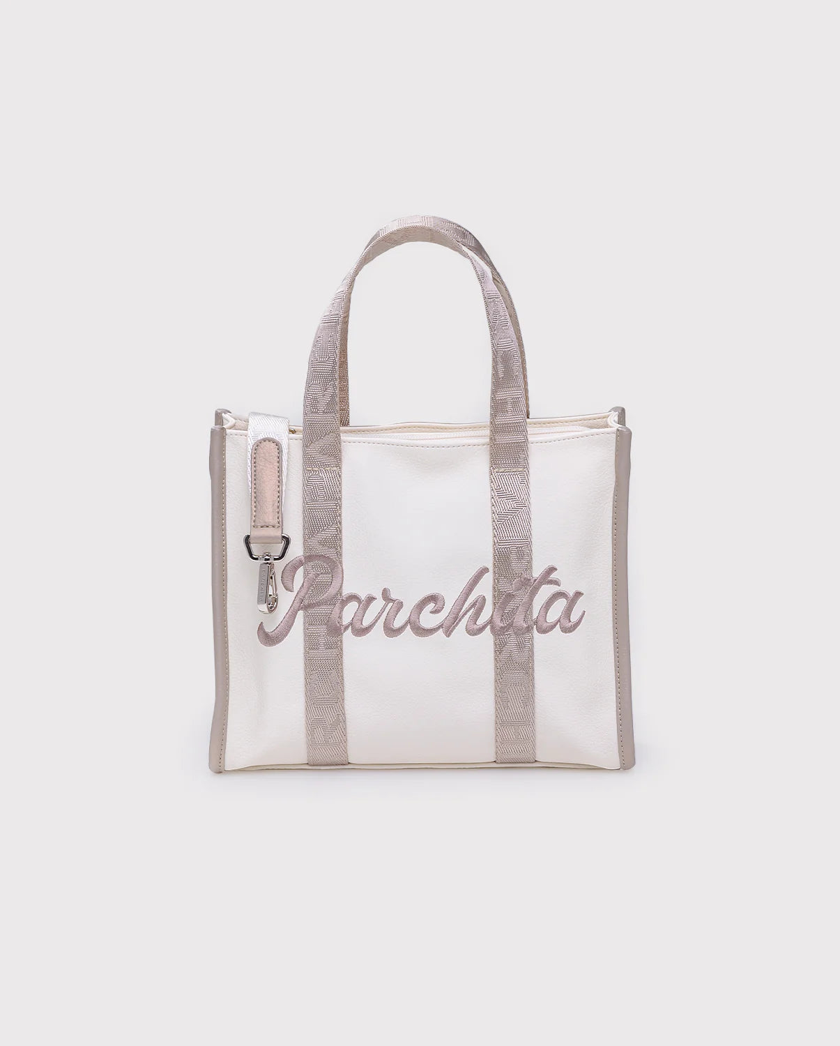 Parchita Mini Shopping Julia Ivory Champaña
