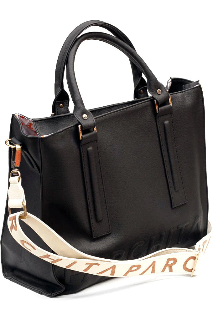 Bolso Parchita Emilio Negro