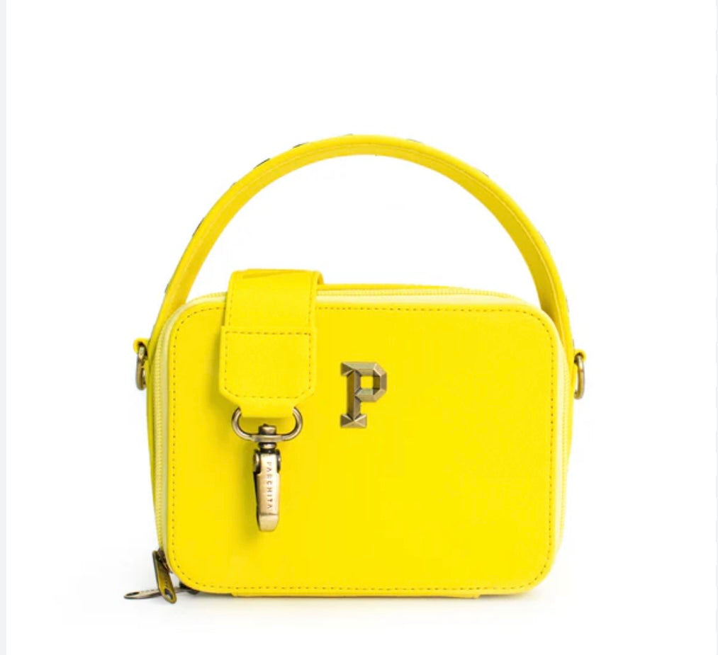 Cartera Parchita Vibra Amarillo Limón
