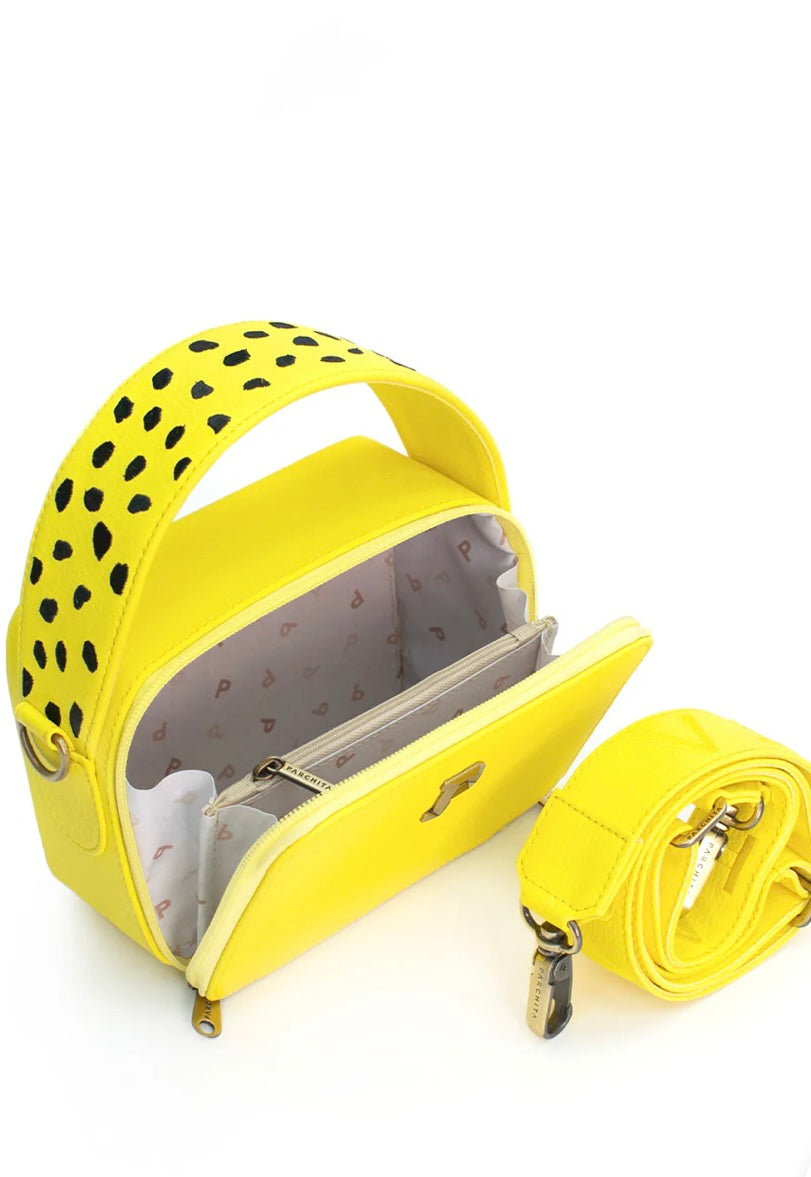 Cartera Parchita Vibra Amarillo Limón