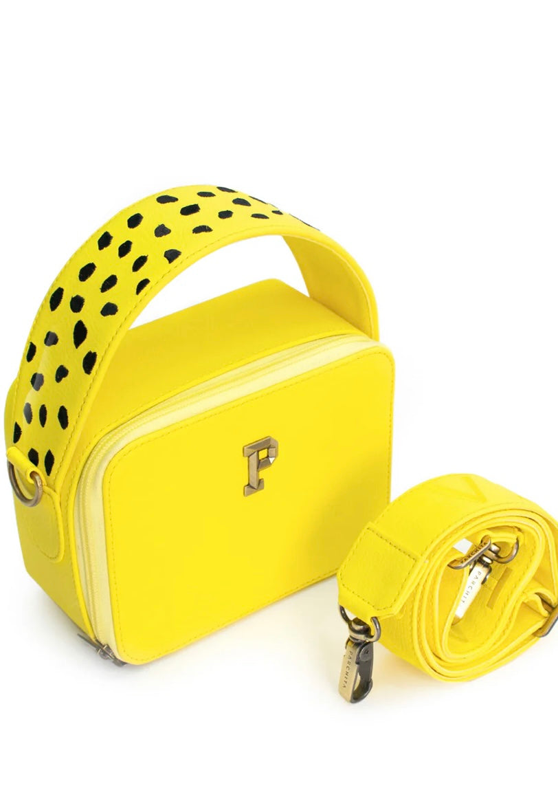 Cartera Parchita Vibra Amarillo Limón