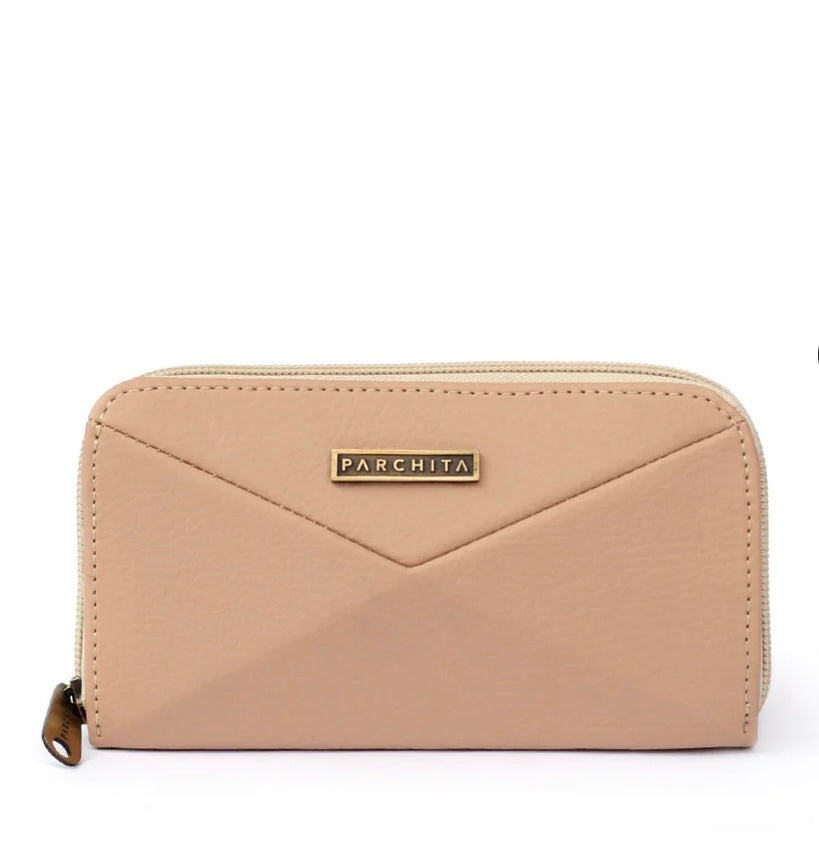 Billetera Parchita Poly Petit Nude