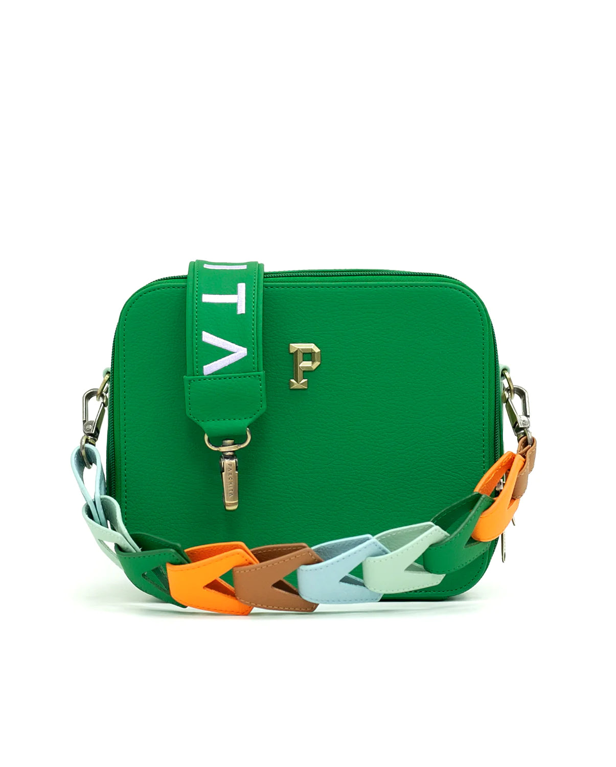 Parchita Flora Green Bag