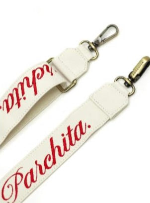 Strap Parchita Ivory x Rojo