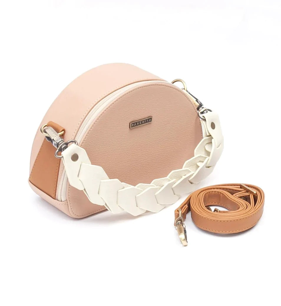 Bolso Parchita Roberta (Crema)