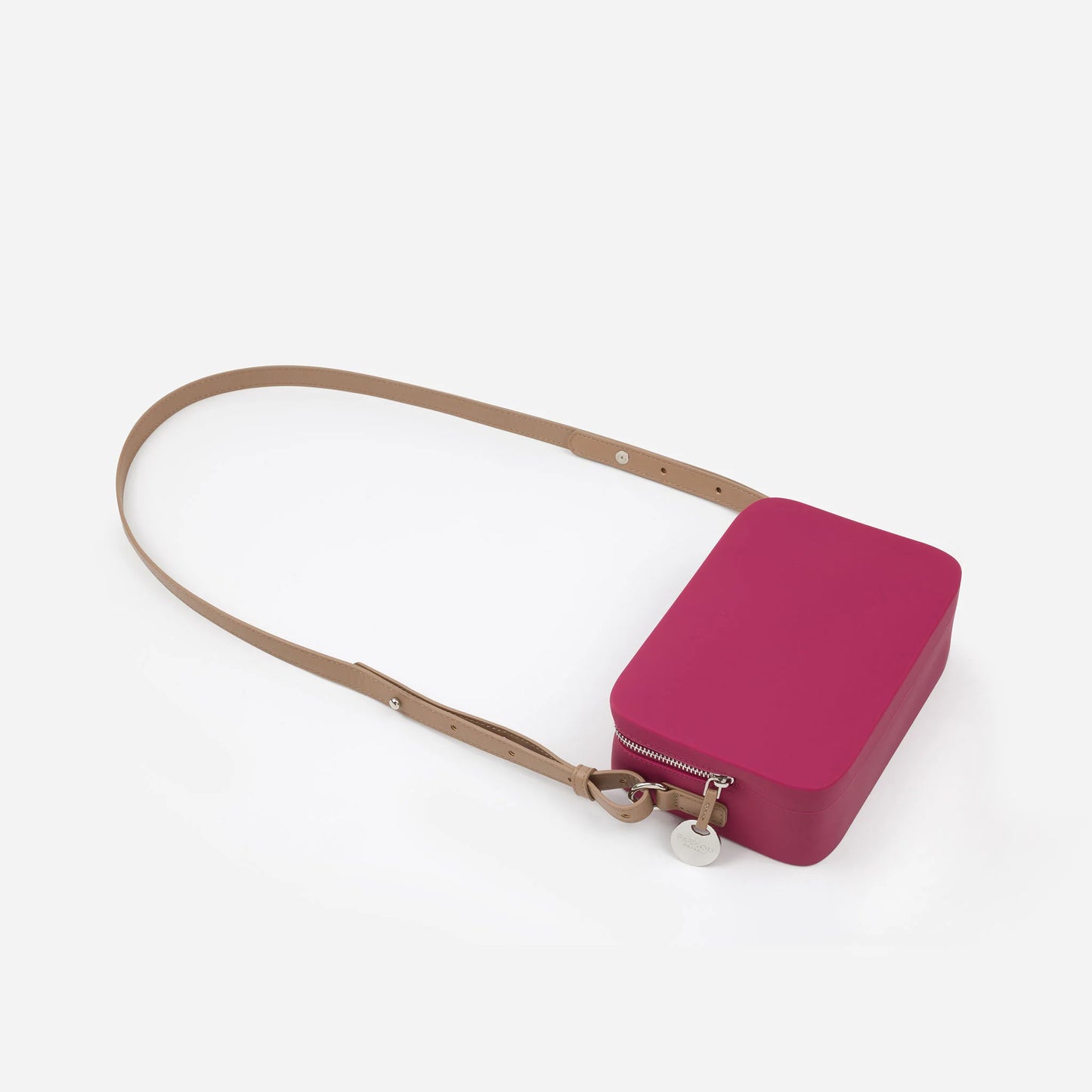 Chelsea Silicone Crossbody Bag Berry