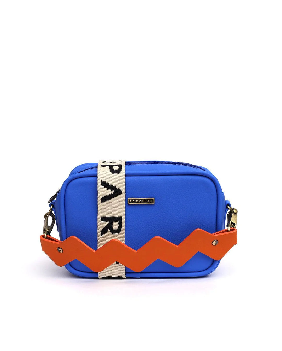 Bandolera Parchita Dalia Azul