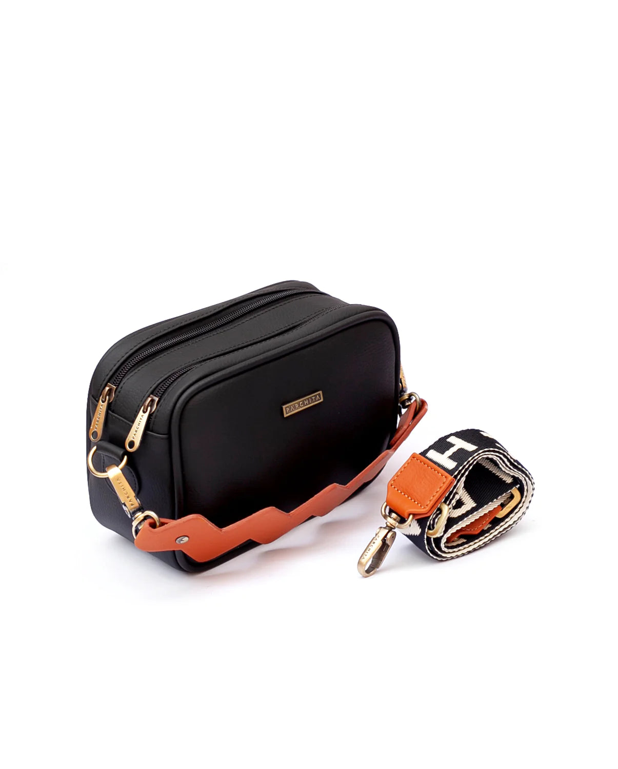 Bandolera Parchita Dalia Negro