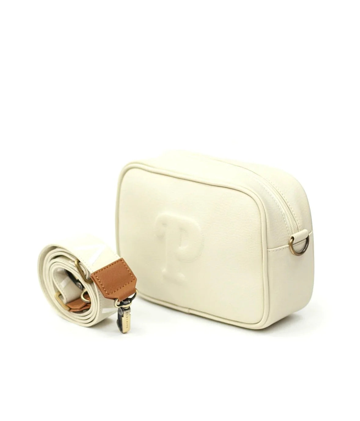 Bandolera Parchita Luchi Beige