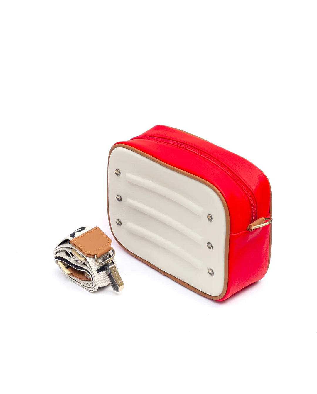 Bandolera Parchita Nuba Rojo