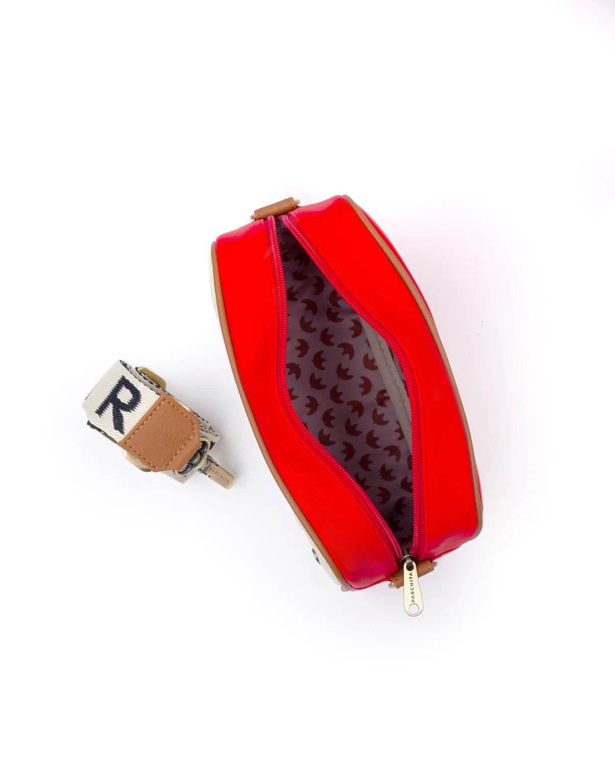 Bandolera Parchita Nuba Rojo