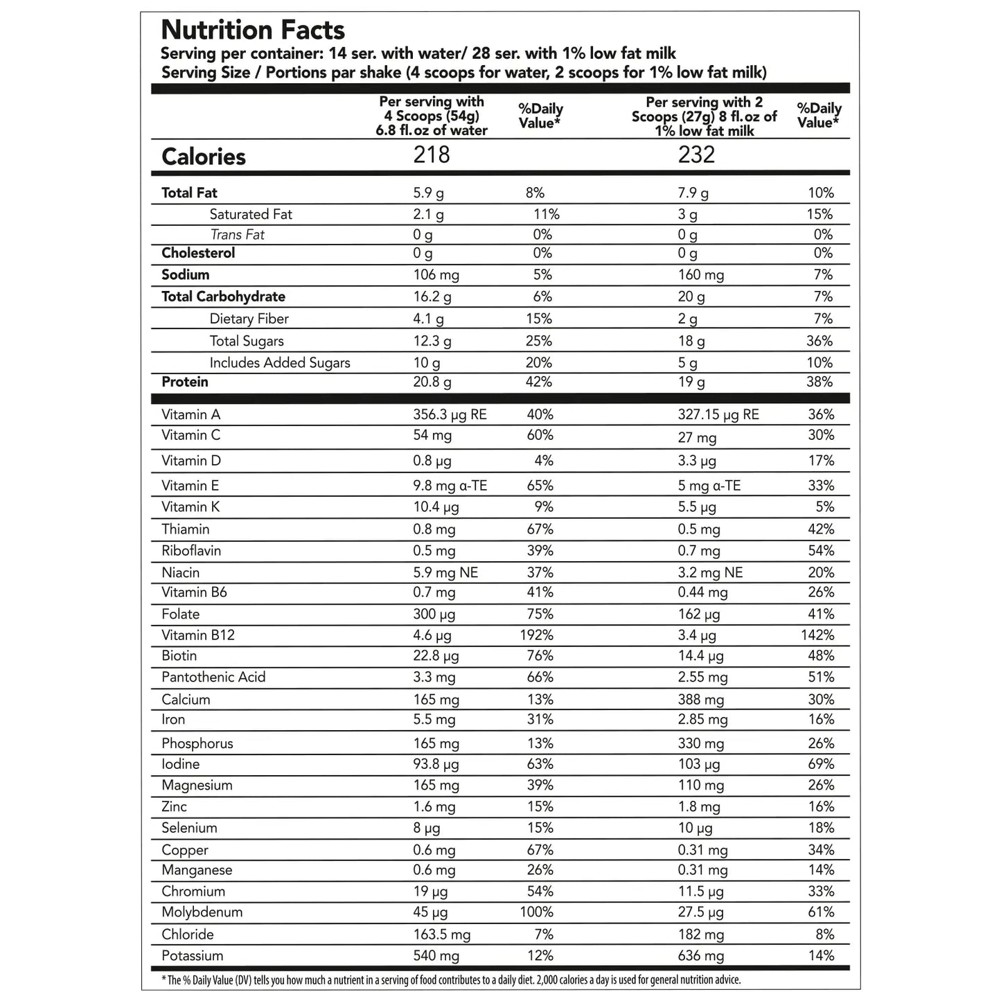 Nutriplus Shake - Cookie Crunch - Farmasi