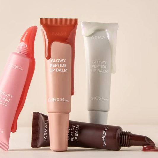 Glowy Peptide Lip Balm Glazed Mocha - Farmasi