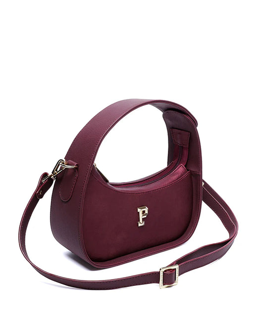 Cartera Parchita Consuelo Granate x Vinotinto MEMORIAS