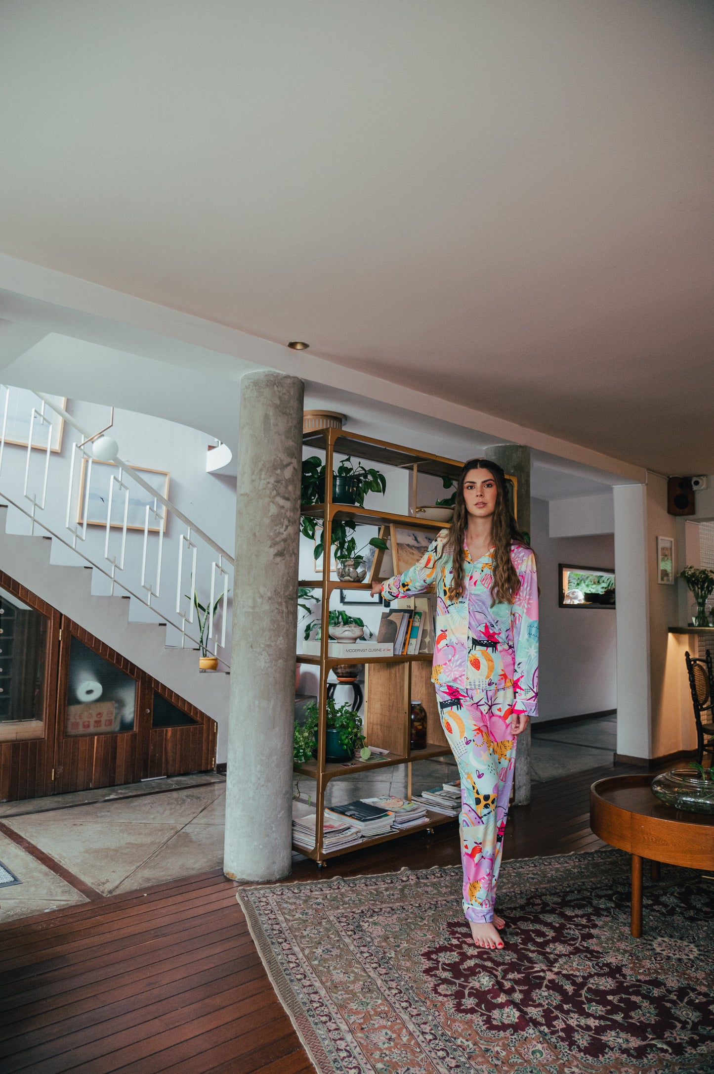 Pajama Bambula Fantasía (LONG SLEEVED AND PANTS)