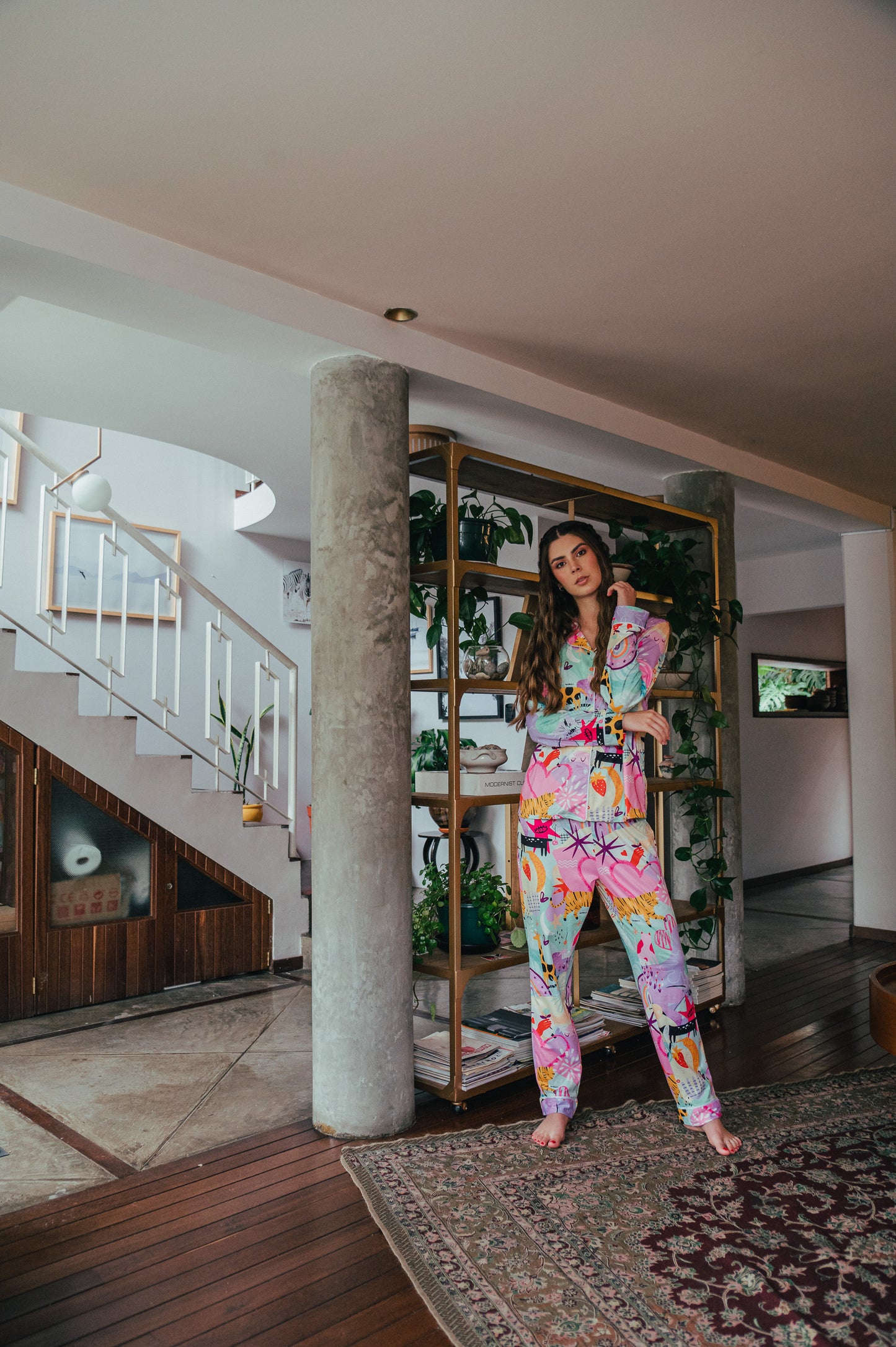 Pajama Bambula Fantasía (LONG SLEEVED AND PANTS)