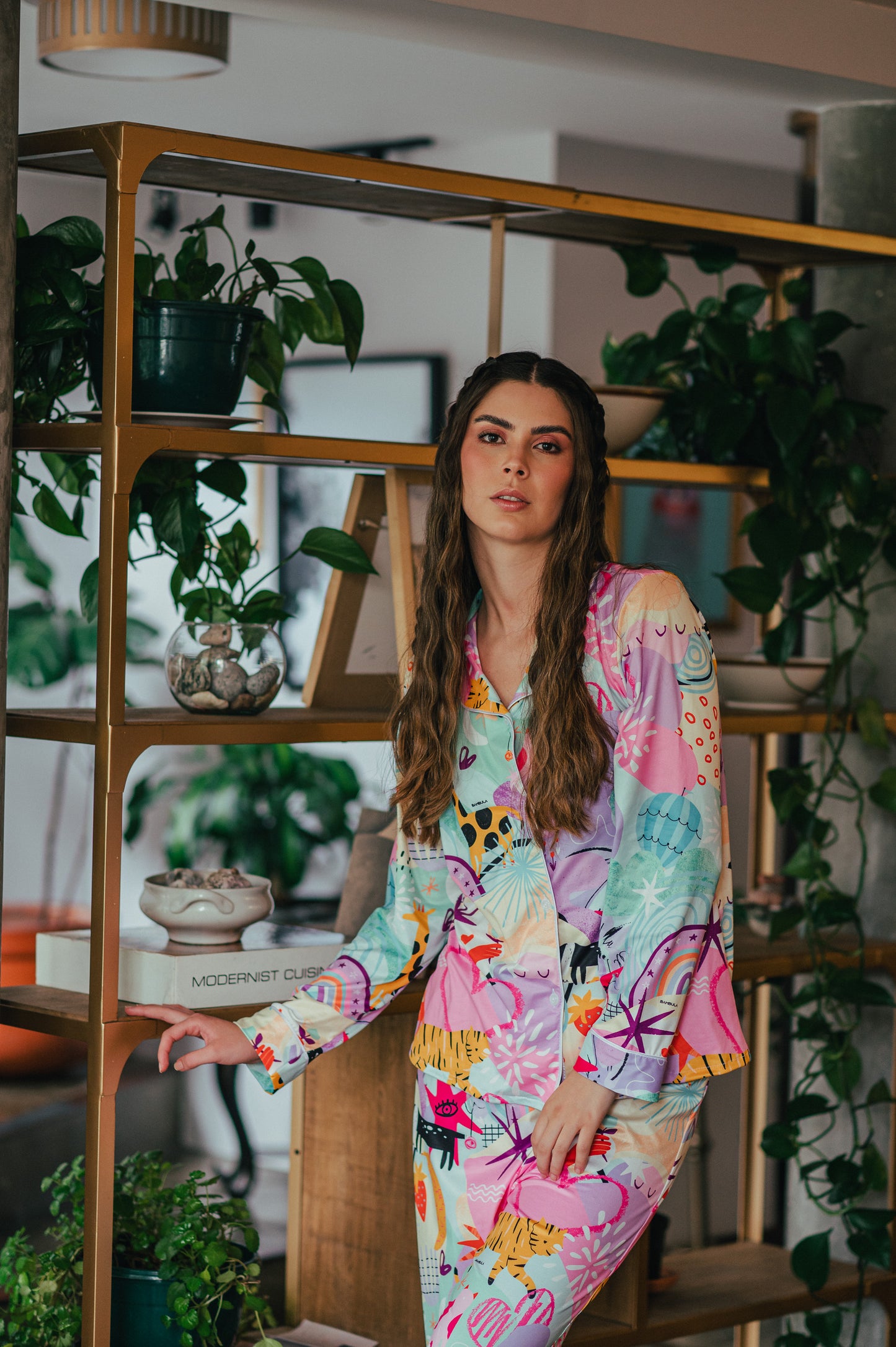 Pajama Bambula Fantasía (LONG SLEEVED AND PANTS)