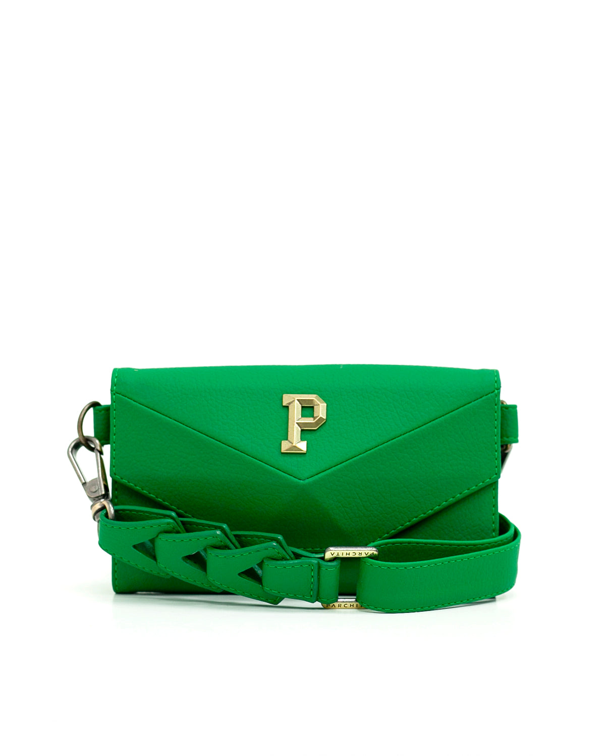 Billetera Parchita Poly Verde