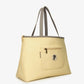 Parchita Amalia tote bag, Light gray x light yellow