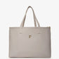 Parchita Amalia tote bag, Light gray x light yellow