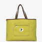 Parchita Amalia tote bag, Dry green coffee