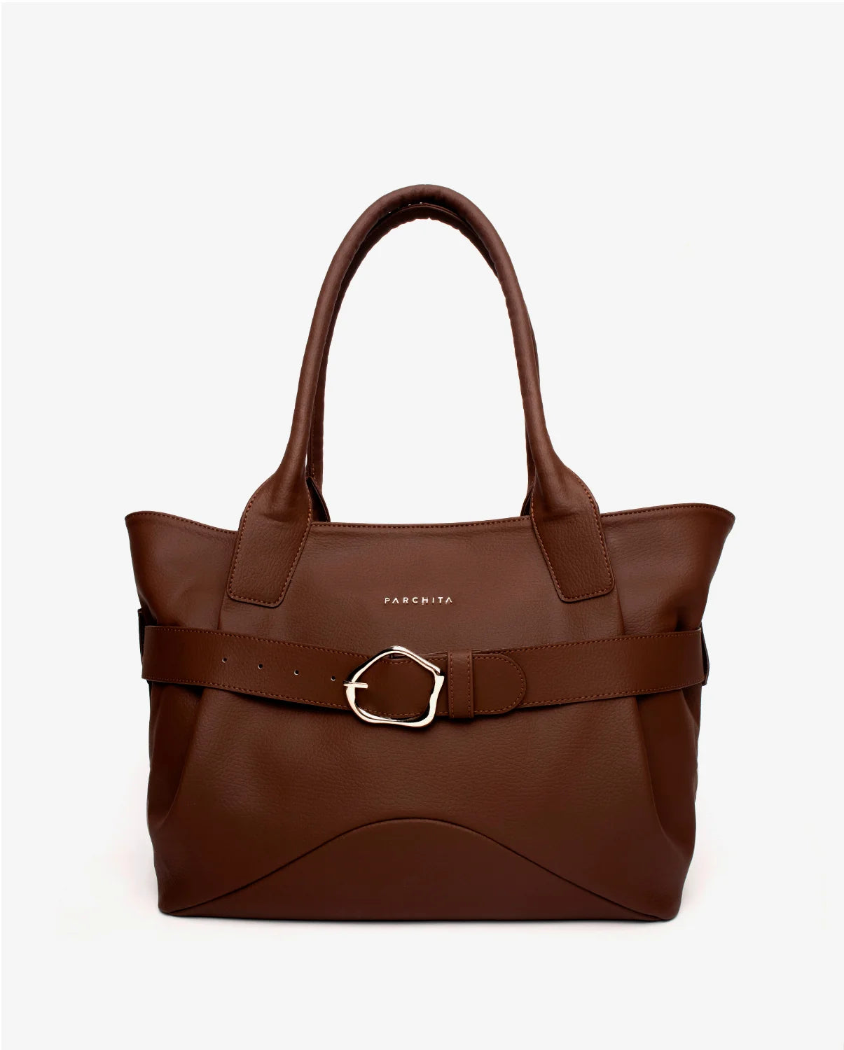 Parchita Gatsby Tote Bag Brown