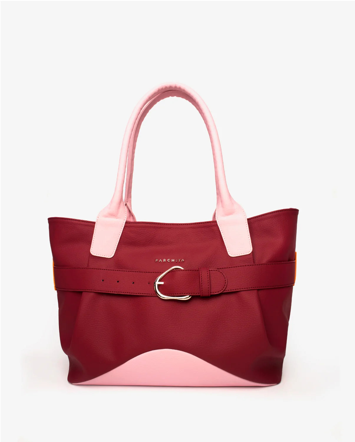 Parchita Gatsby Tote Bag Pink lotus x merlot