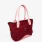 Parchita Gatsby Tote Bag Pink lotus x merlot