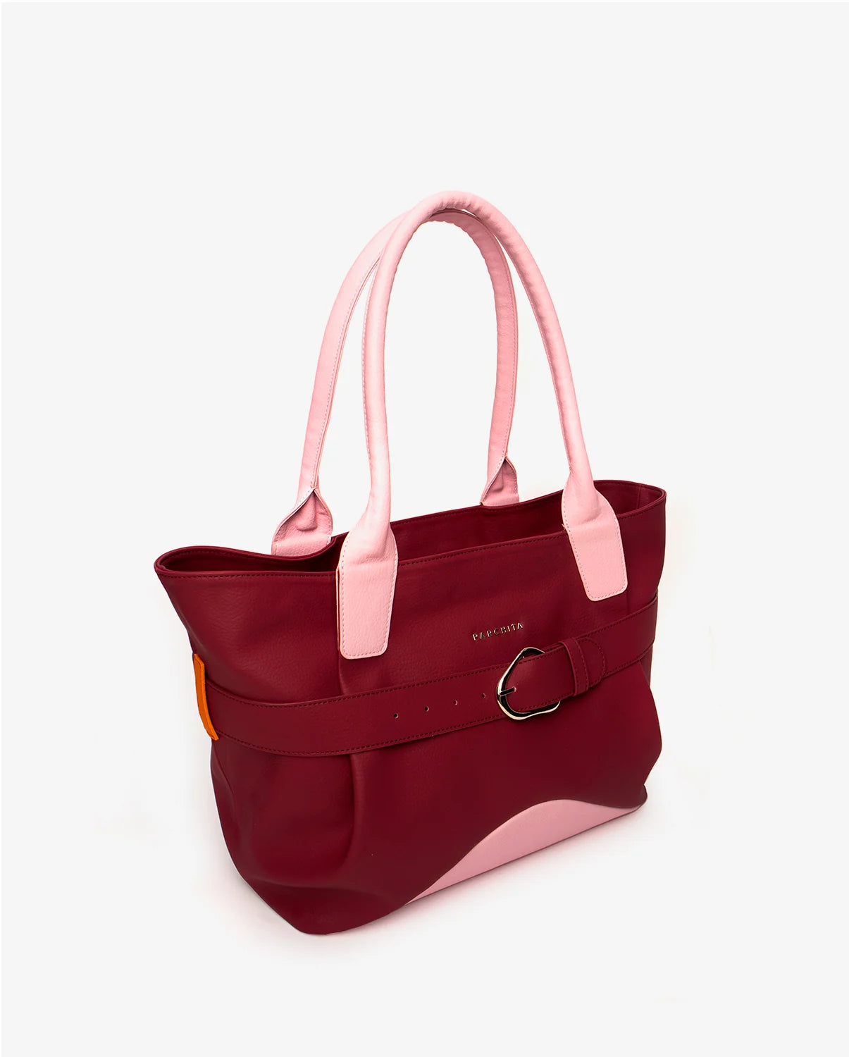 Parchita Gatsby Tote Bag Pink lotus x merlot